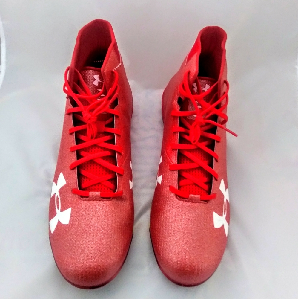 Under Armour X-Spine Cleats Spike Shoes size 16